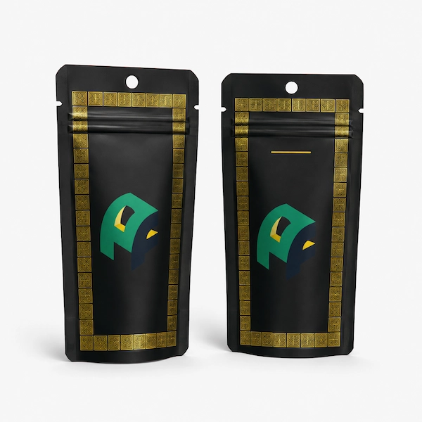 Custom Printed 2.2x4.5" Vape Cartridge Mylar Bags